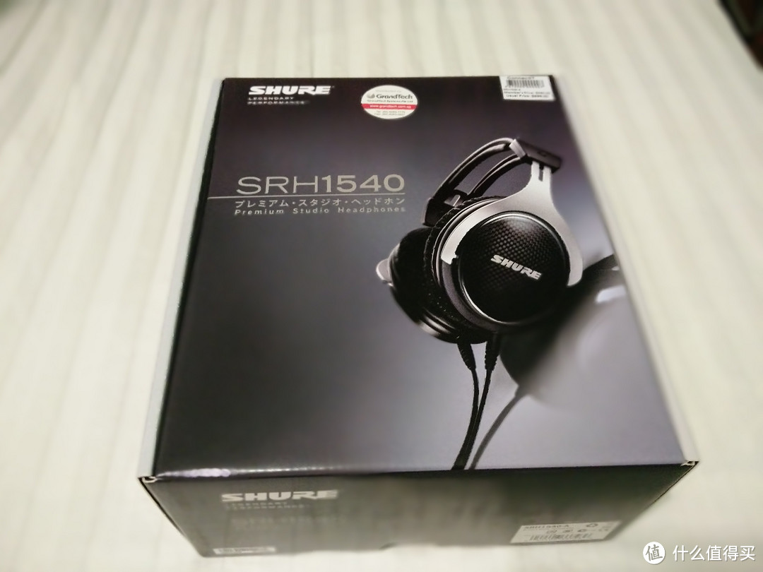 新鲜入手 — SHURE 舒尔 SRH1540 封闭头戴式耳机