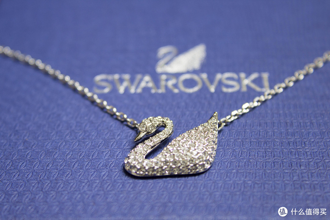 Swarovski 施华洛世奇 银色经典天鹅水晶项链