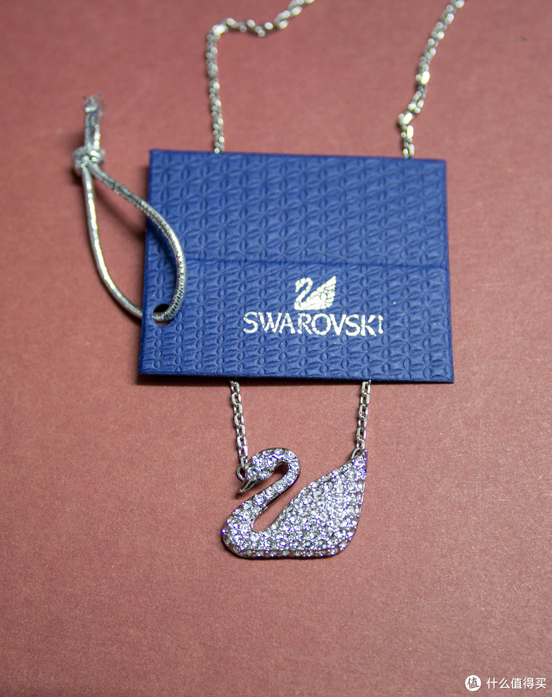 Swarovski 施华洛世奇 银色经典天鹅水晶项链