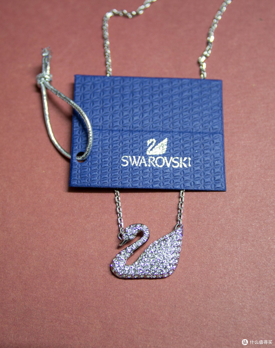Swarovski 施华洛世奇 银色经典天鹅水晶项链