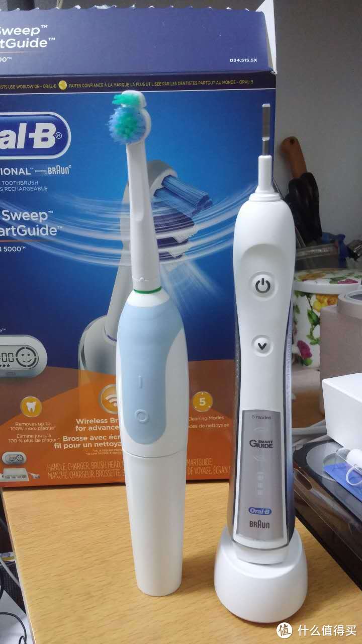 从此爱上刷牙：Oral-B 欧乐-B Professional Deep Sweep 5000 电动牙刷伪开箱