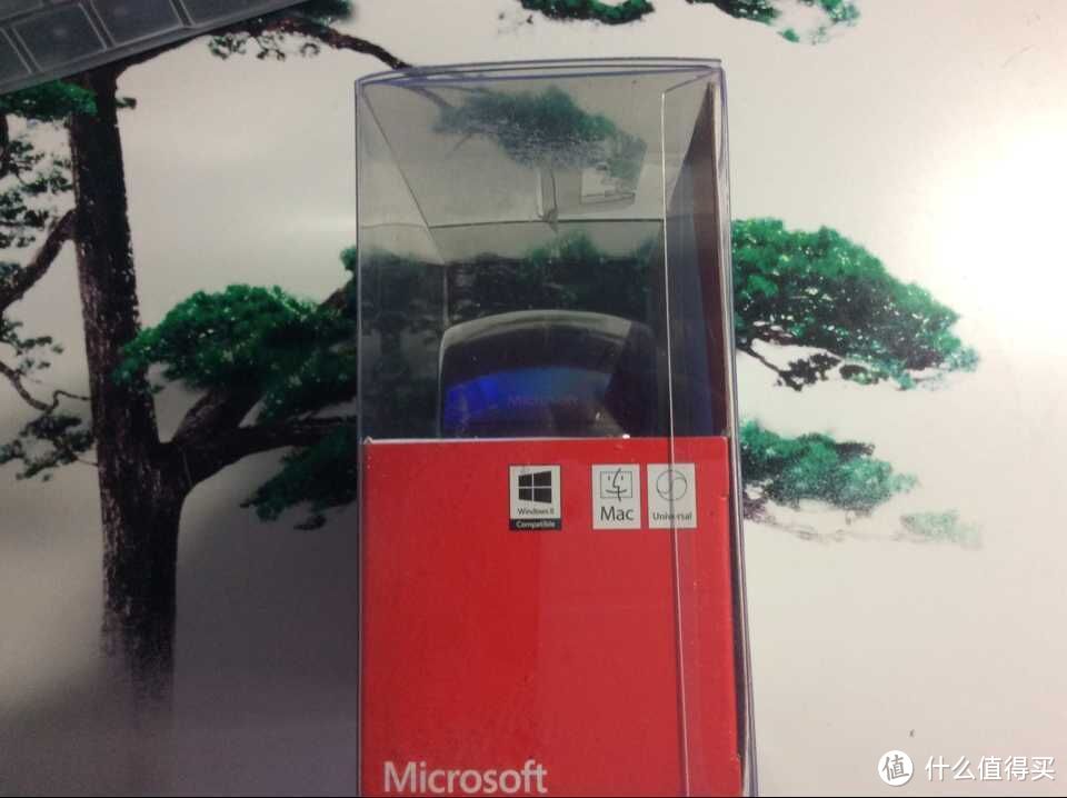 那一抹红色的倩影：Microsoft 微软 Arc 无线激光鼠标