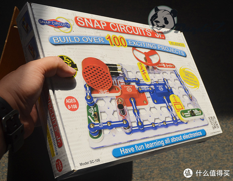 入坑无法驾驭的玩具：海淘 ELENCO Snap Circuits Jr. SC-100 电路积木玩具