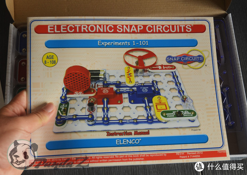 入坑无法驾驭的玩具：海淘 ELENCO Snap Circuits Jr. SC-100 电路积木玩具