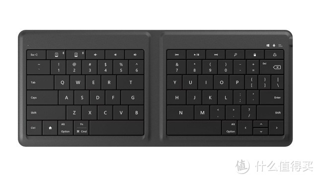 要价99.95美元：Microsoft 微软 可折叠蓝牙键盘 正式开售