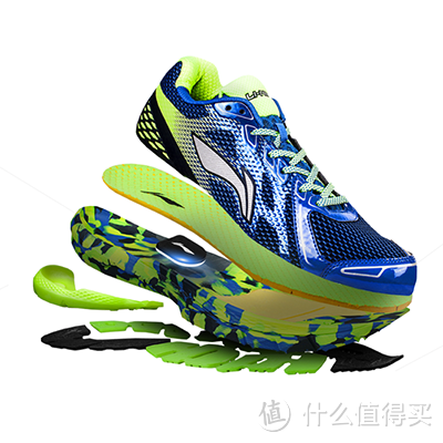 简评 LI-NING 李宁烈骏智能版跑鞋