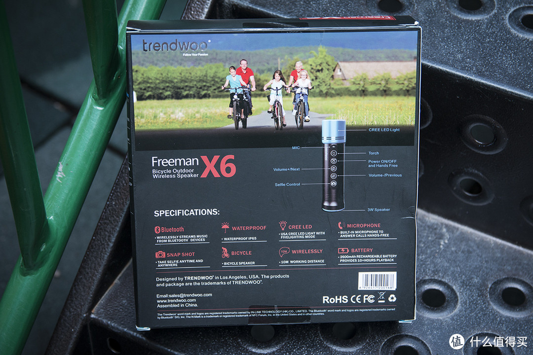 多用骑行小伴侣：Trendwoo Freeman X6 手电筒自拍蓝牙音箱 使用简评