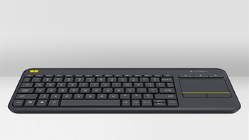 体型轻薄主打客厅娱乐：Logitech 罗技 K400 Plus 无线触控键盘 国行售价199元