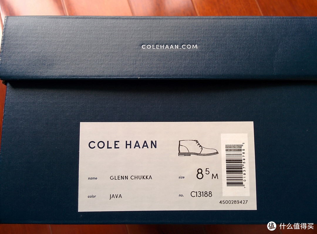 Cole Haan Glenn Chukka 男款真皮休闲鞋