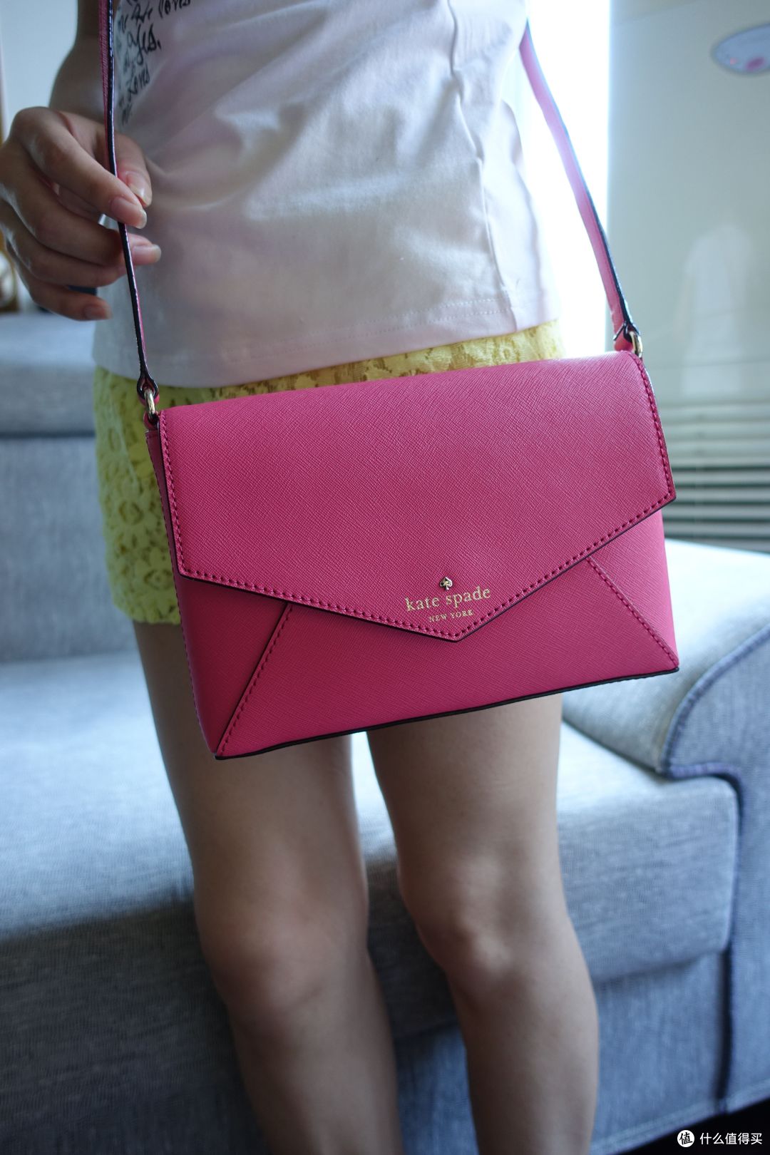 Gilt直邮入手 Kate Spade 凯特·丝蓓 Small Saffiano 斜挎信封小包和 Cobble Hill 两用大包