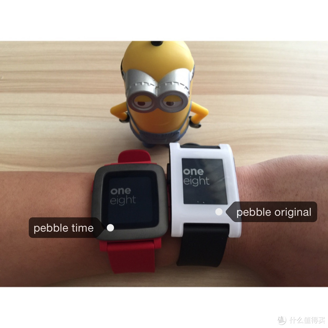 【彩色的理念，黑白的现实】Pebble Time开箱简单评测，附Original对比