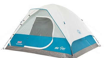 分享家庭露营装备 篇二：一家人的随身房屋 Coleman 科勒曼 4人帐篷
