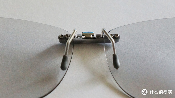 ELECOM 宜丽客 夹片式防蓝光眼镜片（灰）