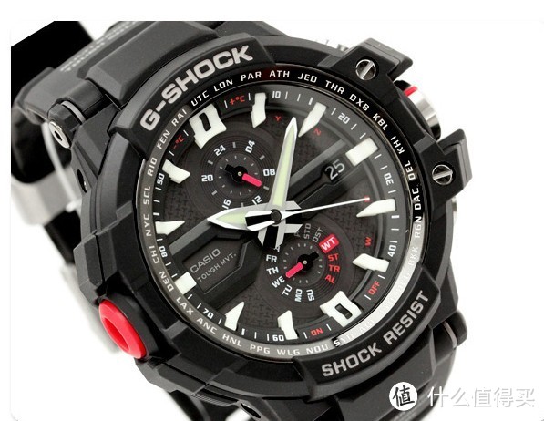 CASIO 卡西欧 G-Shock GW-A1100-1A 腕表开箱上手