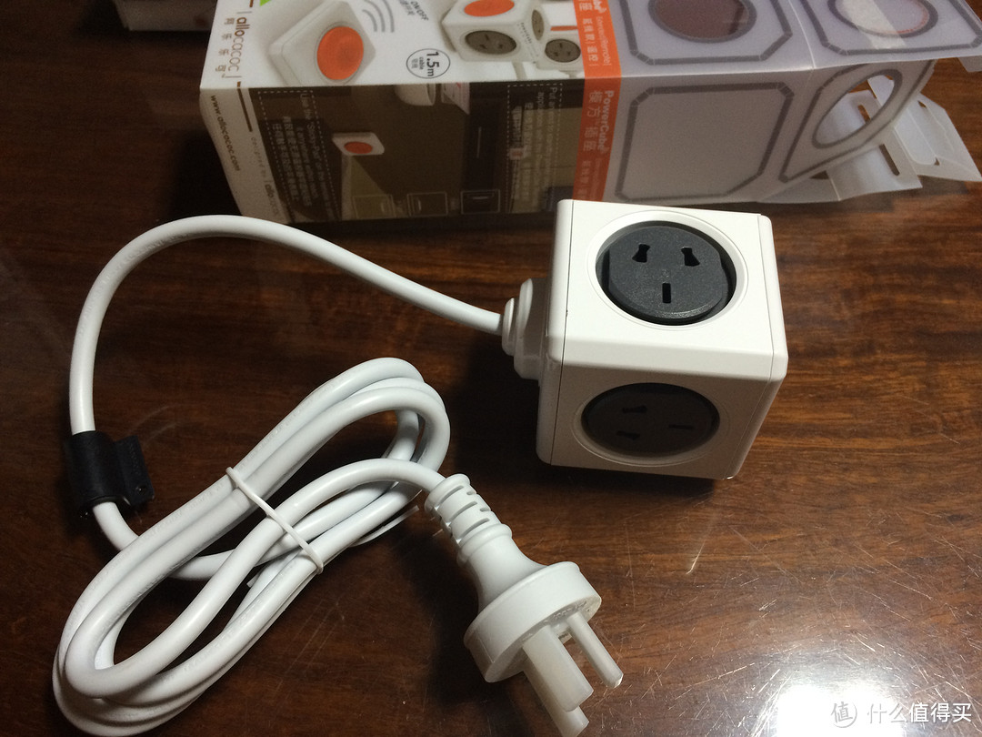 allocacoc 阿乐乐可 模方遥控插座套装的评测?开箱?