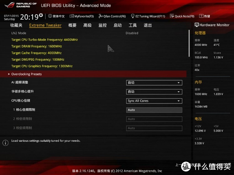 ASUS 华硕 ROG 玩家国度 MAXIMUS VII FORMULA M7F 主板