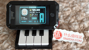 将虚拟和现实完美结合的手游配件：OZAKI大头牌 钢琴键盘