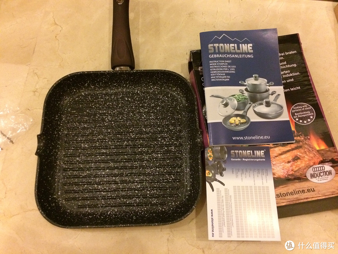 Stoneline石头贴面煎扒锅，不沾的另一种境界