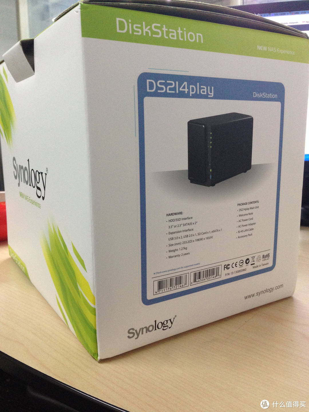 家庭云：Synology 群晖 DS214play NAS 网络存储服务器 + ASUS 华硕 RT-AC66U + APC BK650-CH 不间断UPS电源