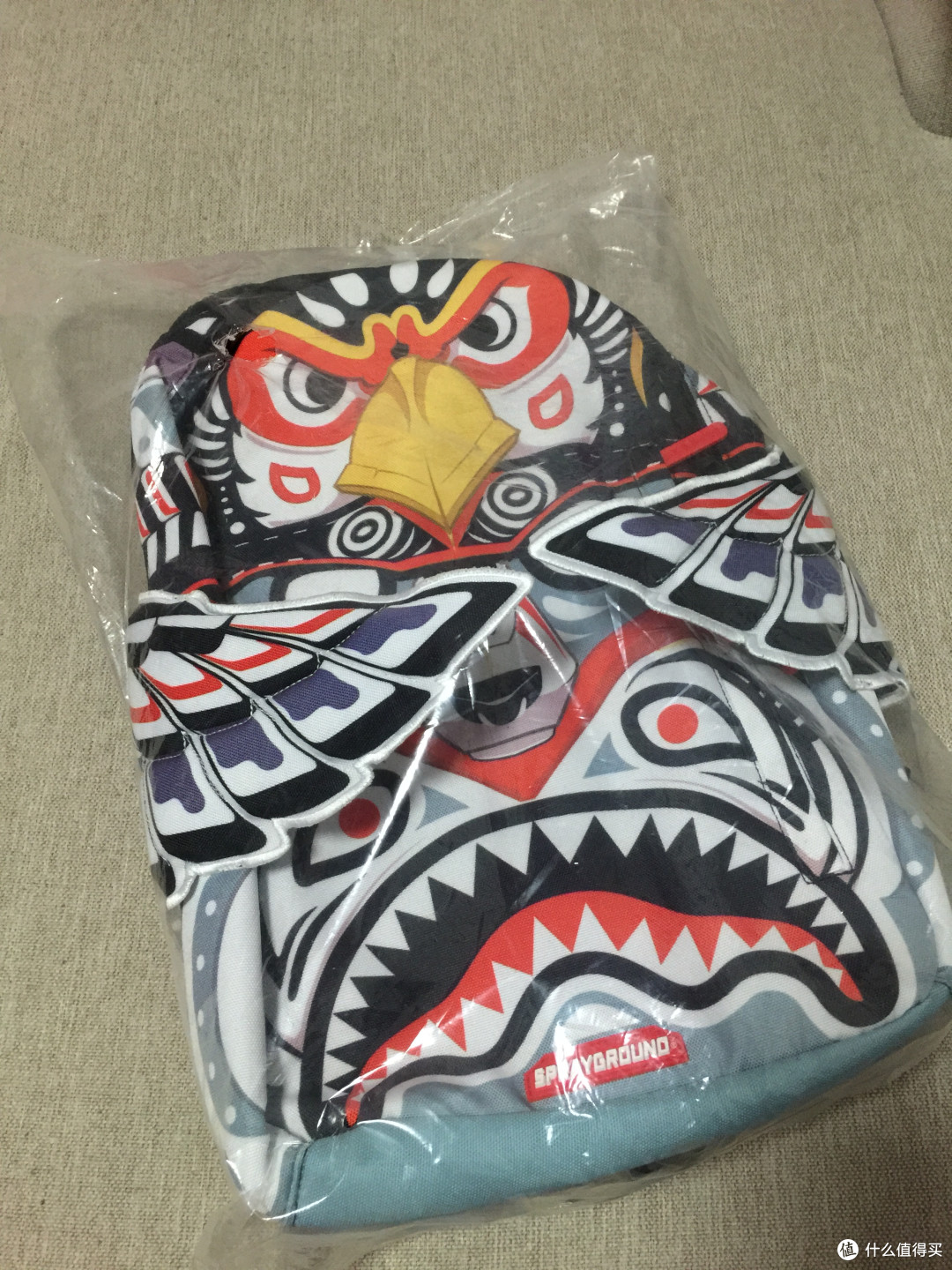 奶爸包升级！SPRAYGROUND APACHE WINGS 双肩包