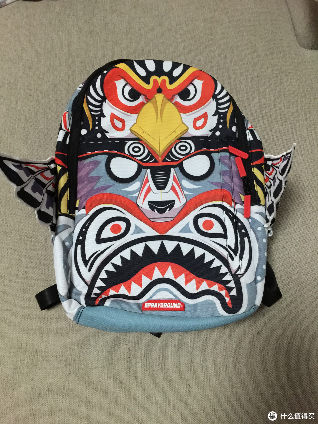 奶爸包升级！SPRAYGROUND APACHE WINGS 双肩包