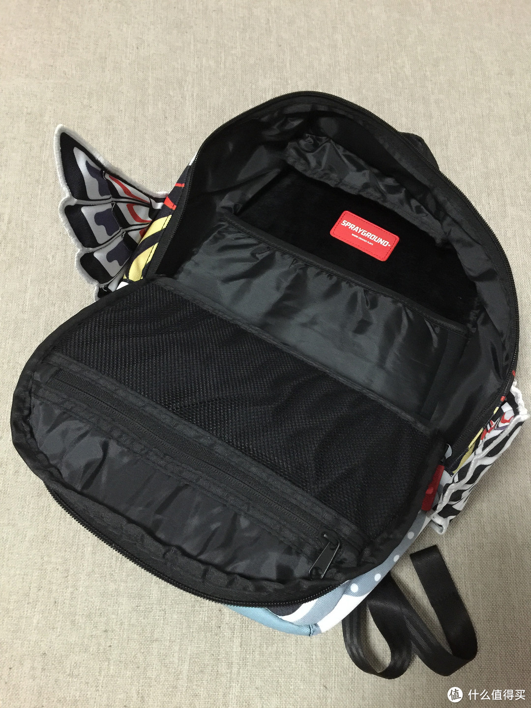 奶爸包升级！SPRAYGROUND APACHE WINGS 双肩包