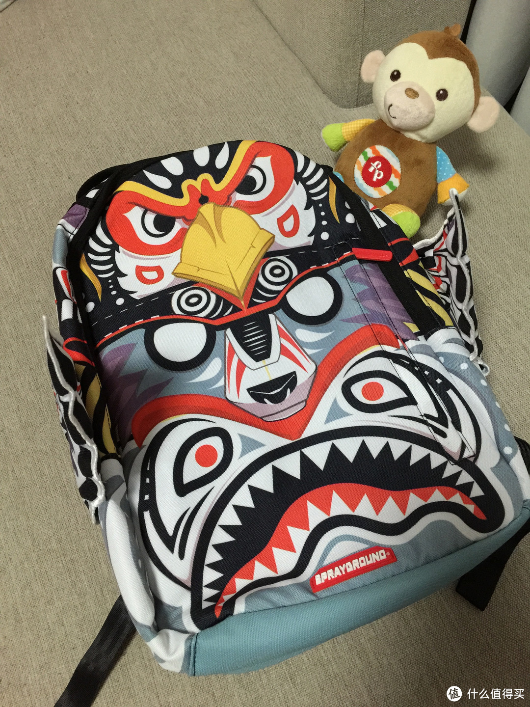 奶爸包升级！SPRAYGROUND APACHE WINGS 双肩包