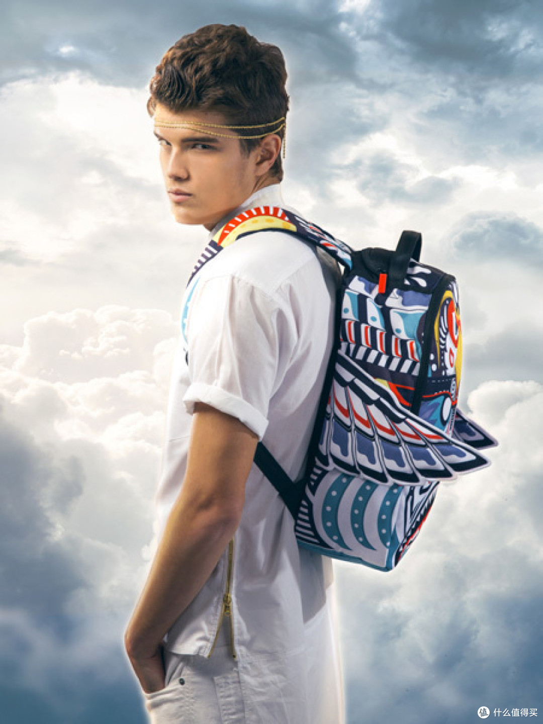 奶爸包升级！SPRAYGROUND APACHE WINGS 双肩包