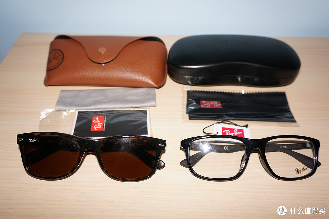 Ray·Ban 雷朋镜架 RB7055F 和好价的依视路镜片