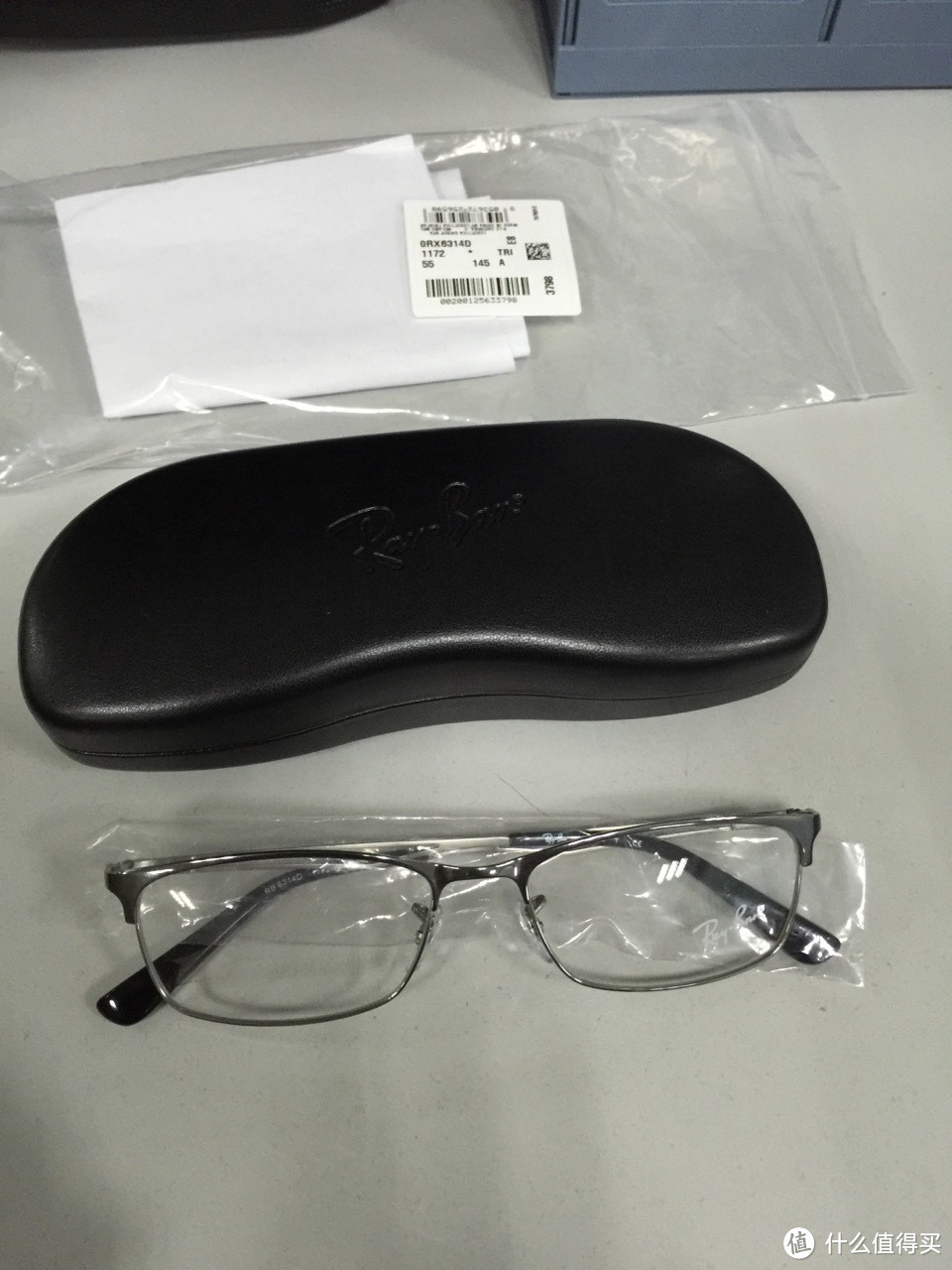 Ray Ban雷朋 6134D+ZEISS蔡司清锐1.600非球面莲花膜镜片开箱