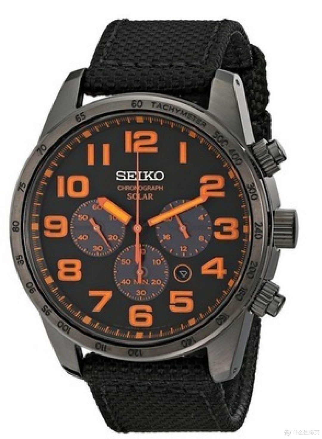 那一抹騷橙 — SEIKO 精工 SE-SSC233运动手表入手