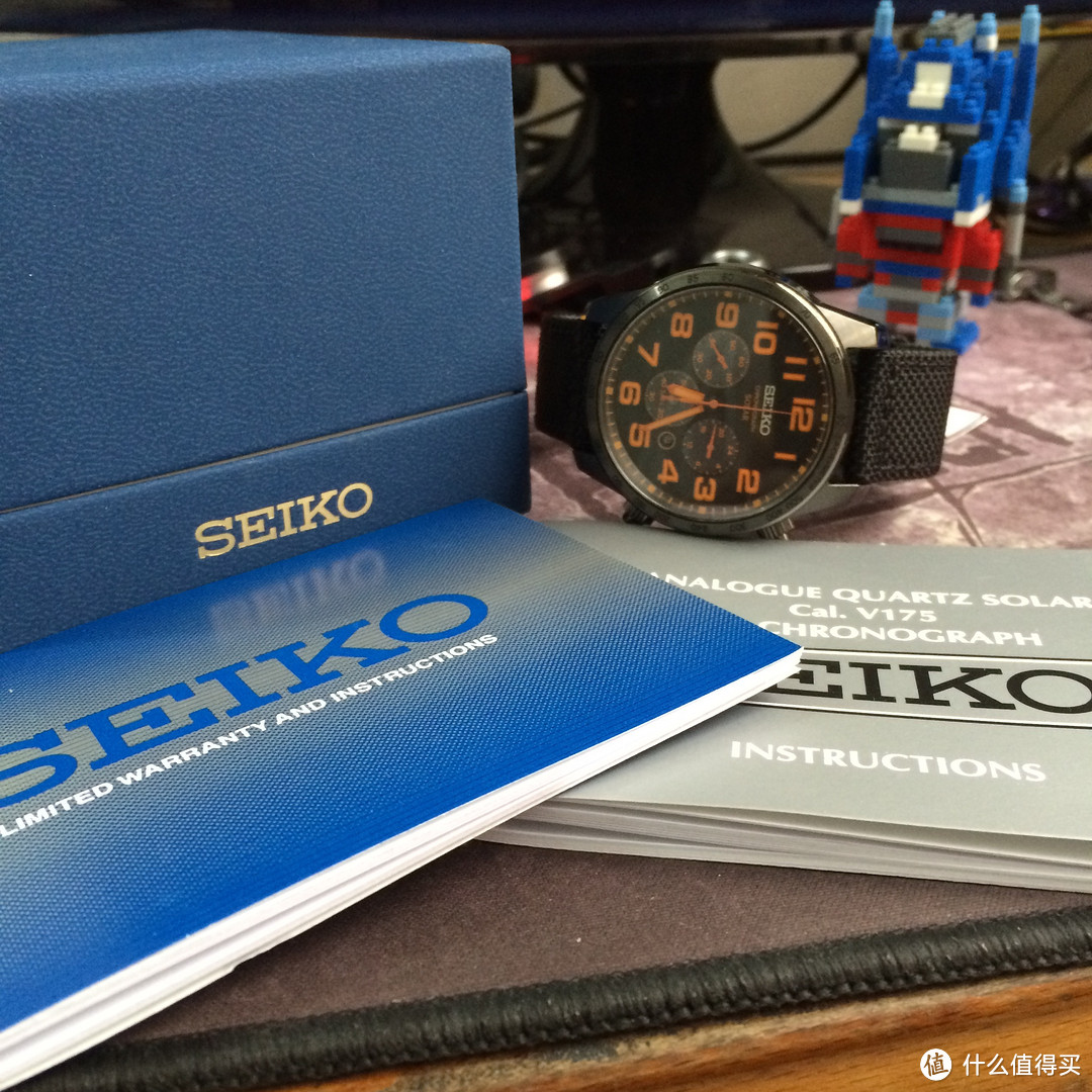 那一抹騷橙 — SEIKO 精工 SE-SSC233运动手表入手