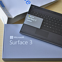 微软 Surface 3 平板电脑外观展示(主机|适配器|支架)