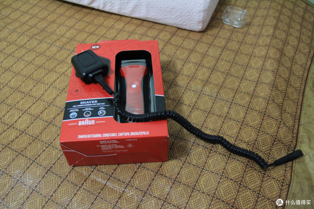 BRAUN博朗320s 电动剃须刀开箱