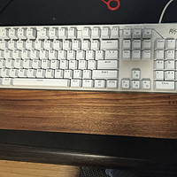 RK ROYAL KLUDGE RG928 背光式机械键盘 白色青轴版