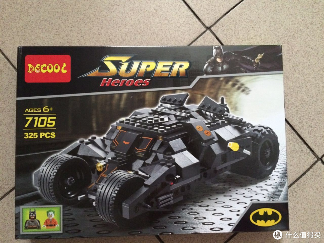 DECOOL 得高 7105 SUPER HERO 蝙蝠侠战车