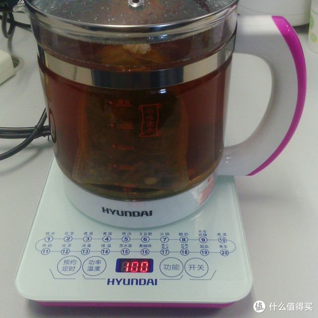 HYUNDAI 现代 多功能养生壶 1.8L评测报告
