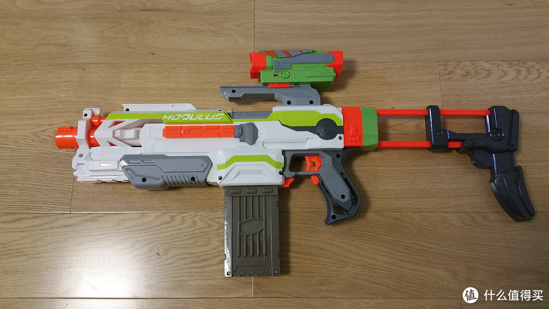 插拔合体的欲望：Hasbro 孩之宝 NERF  Modulus ECS-10 模块组装系列 软弹发射器