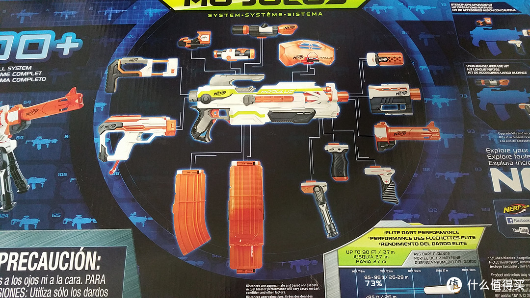 插拔合体的欲望：Hasbro 孩之宝 NERF  Modulus ECS-10 模块组装系列 软弹发射器