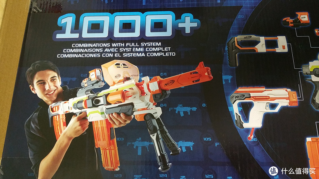 插拔合体的欲望：Hasbro 孩之宝 NERF  Modulus ECS-10 模块组装系列 软弹发射器