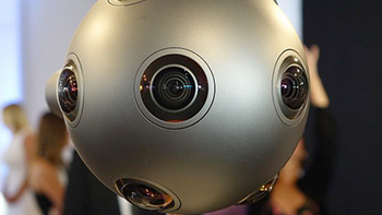 配备8摄像头 + 8麦克风：NOKIA 诺基亚 展示 Ozo虚拟现实摄像头