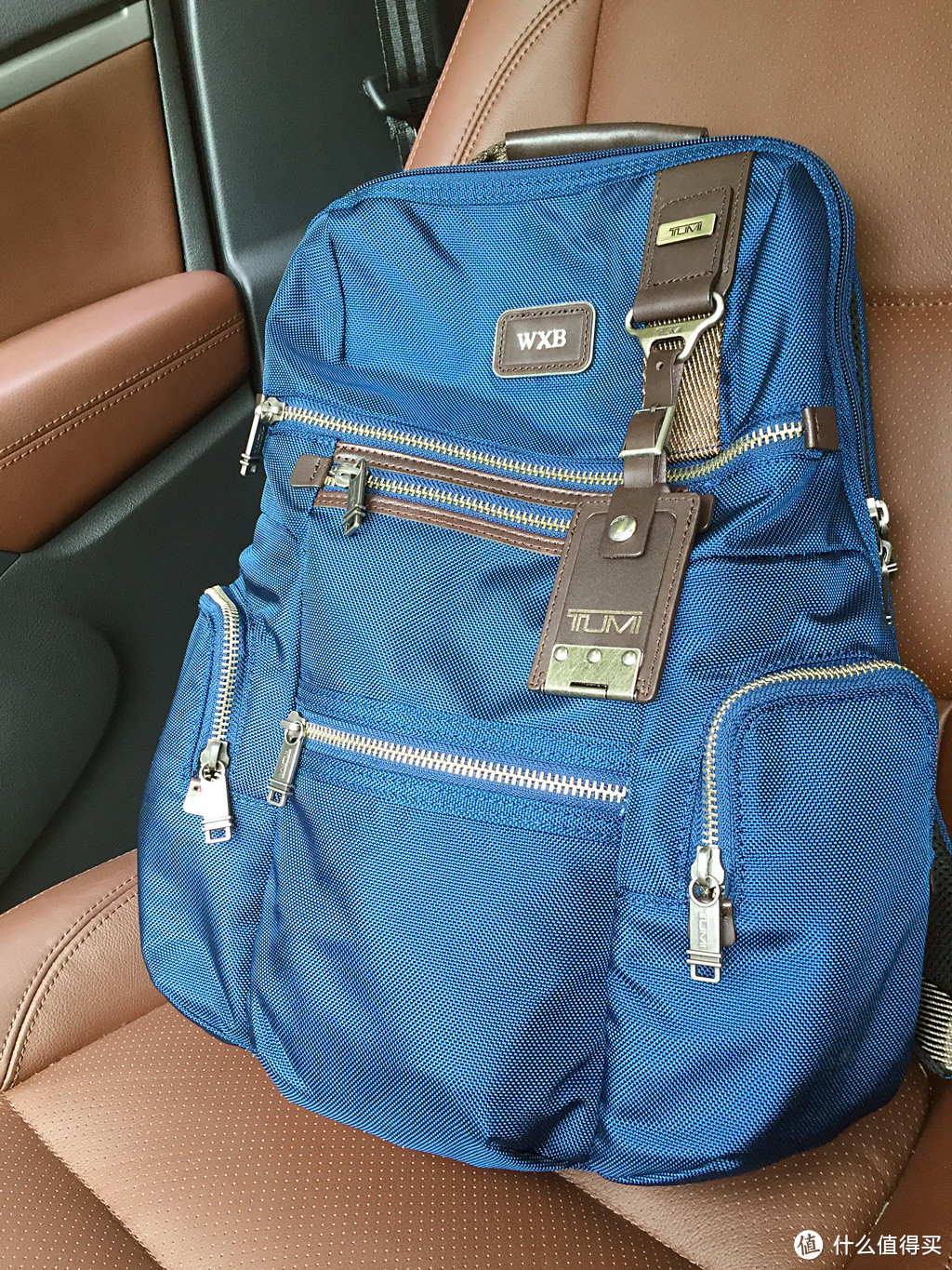 Tumi Alpha Bravo Knox Backpack 双肩背包，附专柜刻字过程