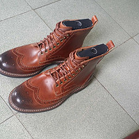 Clarks 其乐 Montacute Lord 男士真皮复古男靴、Bushacre 2 男款沙漠靴