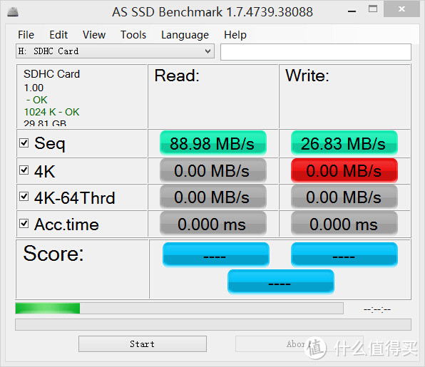 SAMSUNG 三星 EVO+ 32G TF卡开箱与测速