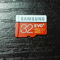 SAMSUNG 三星 EVO+ 32G TF卡开箱与测速