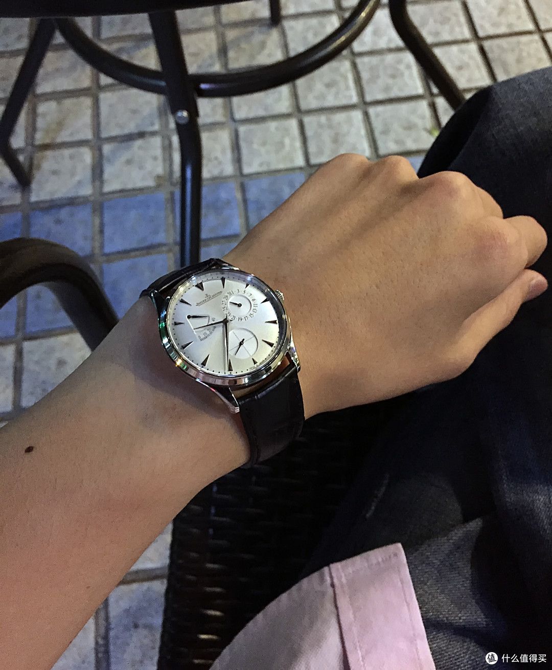 “小丑”不丑:日本购入并行 JAEGER-LECOULTRE 积家超薄大师系列 Q1378420 机械男表