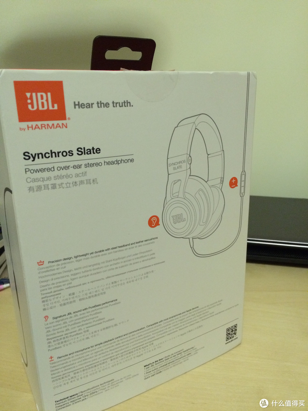 400块剁个JBL Synchros Slate S500 头戴式耳机