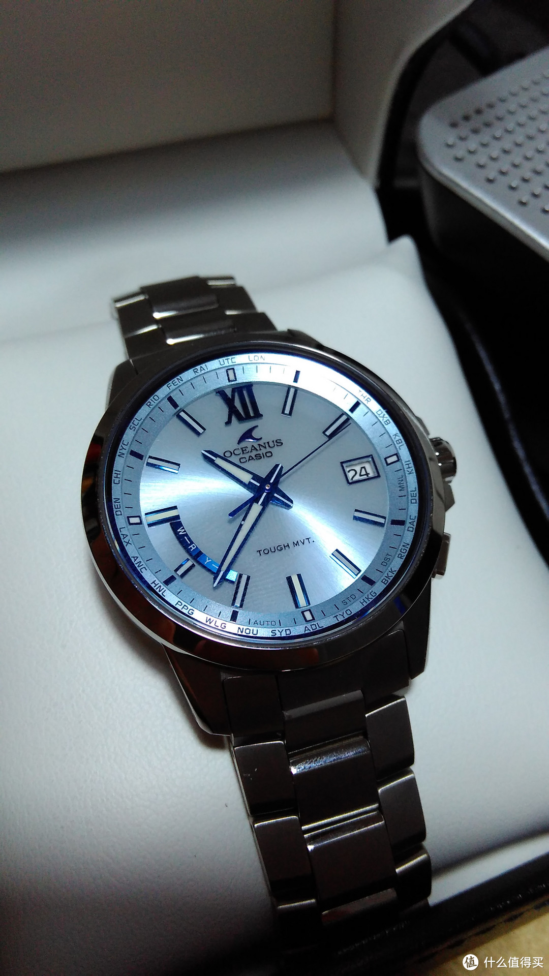 忽然中了海神的毒：CASIO 卡西欧 OCEANUS OCW-T150-2AJF 男款腕表