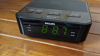 海淘的 PHILIPS 飞利浦 AJ3116M/37 收音机 电子闹钟