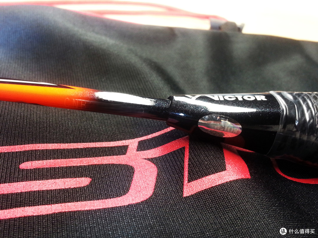 利器victor 威克多 突击系列thruster k 15(tk-15) 5u 羽毛球拍开箱